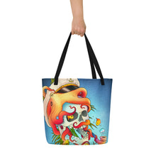 Load image into Gallery viewer, Sea Monster - Beach Bag - VoodooFoxStore