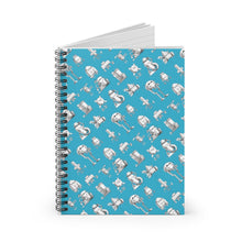 Load image into Gallery viewer, Robotzzz - Spiral Notebook - Ruled Line - VoodooFoxStore