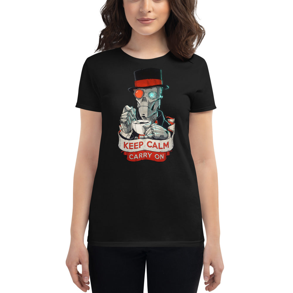 Keep Calm - Fast Shipping - Women's short sleeve t-shirt - VoodooFoxStore