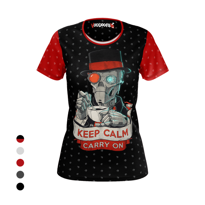 Keep Calm - Woman's T-shirt - VoodooFoxStore